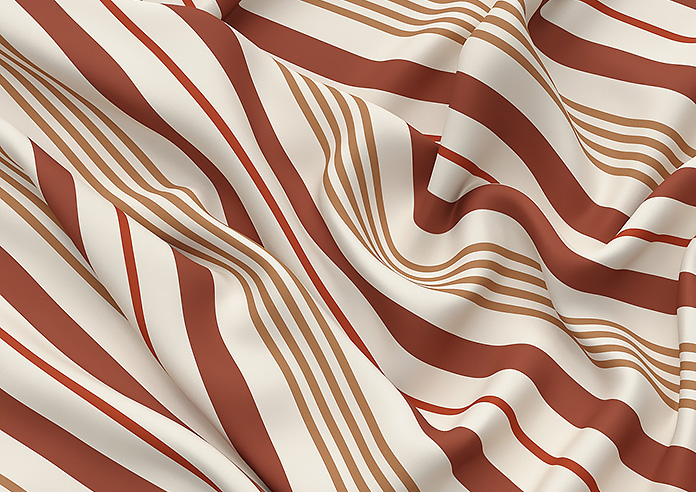 The British Stripe Co. George, Teignbridge No.1 - Roman Blind - Image 4
